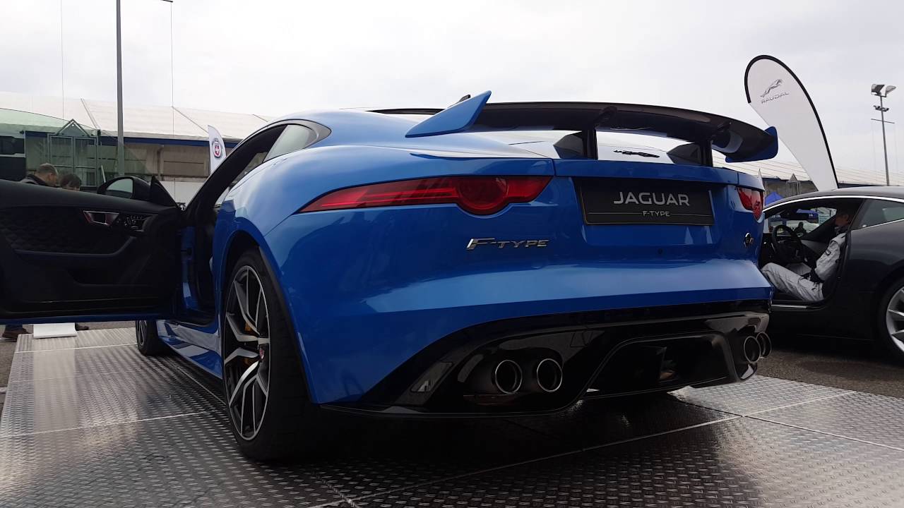 Jaguar F Type Svr Roadster Start Up Rev Exhaust Sound You