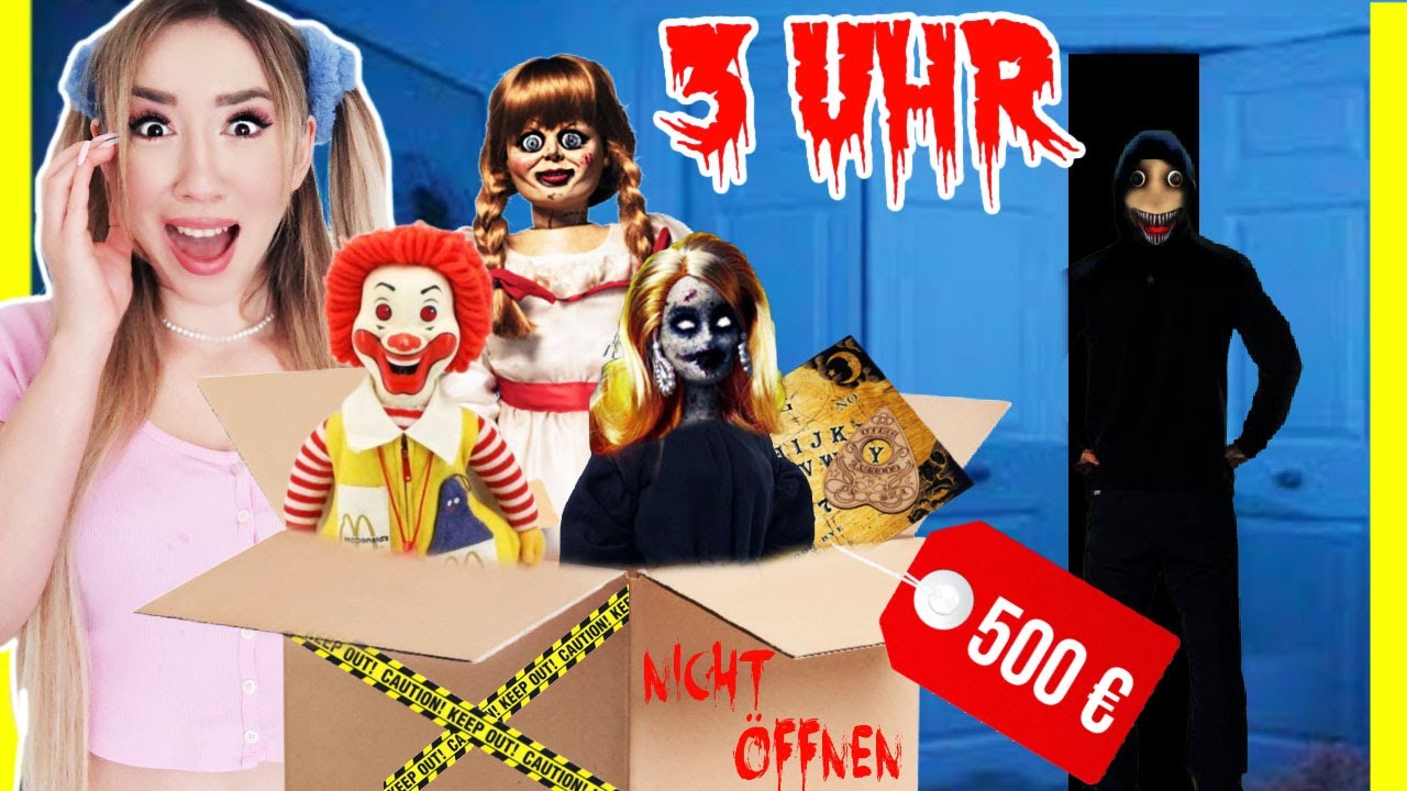 Download KAUFE niemals ONLINE eine 500 euro größte xxl VERFLUCHTE MYSTERY BOX um 3 UHR Nachts & ÖFFNE