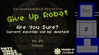 How to play without motion blur in Give up, Robot