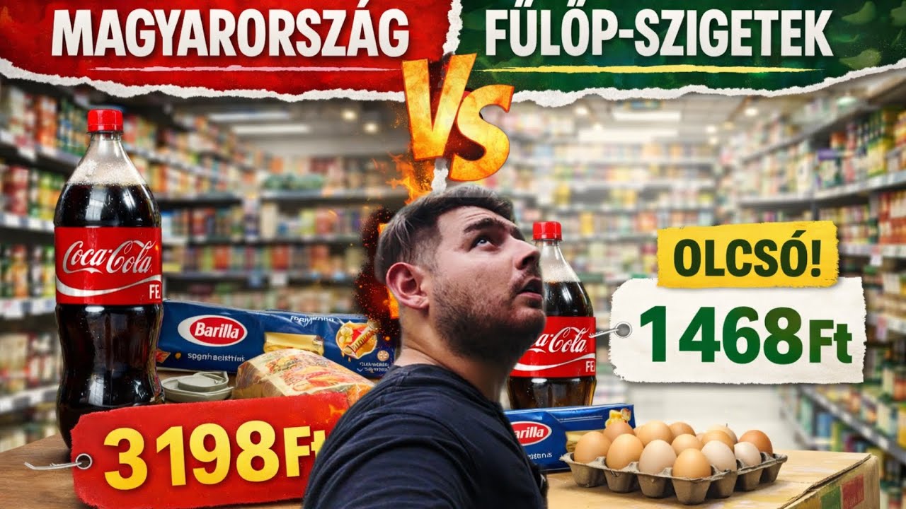 ÁRAK A FÜLÖPSZIGETEKEN VS MAGYARORSZÁGON 🇵🇭