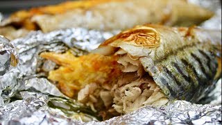 Просто Суперский Рецепт Запеченной Скумбрии в Духовке! Просто Суперский Рецепт Запеченной Скумбрии в Духовке!