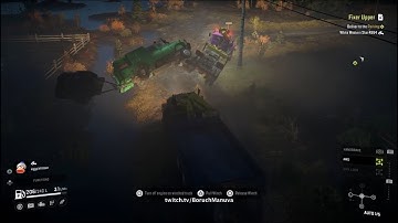 Snowrunner Funny Glitch | Fuel Trailer B*TCH SLAPS Truck Behind