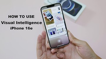 How to USE Visual Intelligence on iPhone 16e