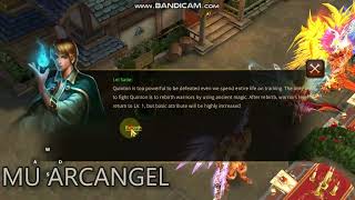 HOW TO MAKE REBIRTH IN MU ARCANGEL V8 screenshot 2