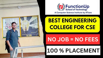 Best Engineering College For CSE | Function Up School of Technology #wbjee #jee_main_2023 #comedk