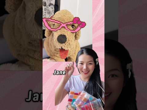 Ngày 2 Chơi HẠT NHỰA ỦI🎀Làm Mắt Kính siêu Dễ Thương🤓🎀✨#janenguyen #diy