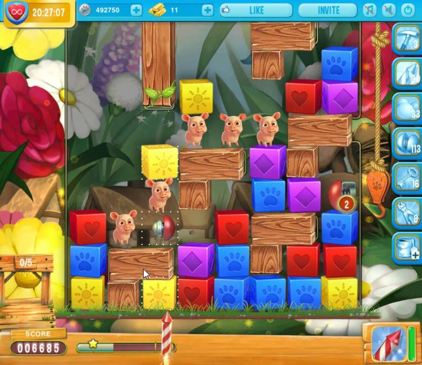 Pet Rescue Saga level 1309 no boosters 😈 ►TOBIAS DEAMON◄