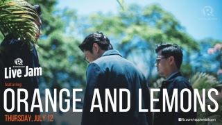 Rappler Live Jam: Orange and Lemons