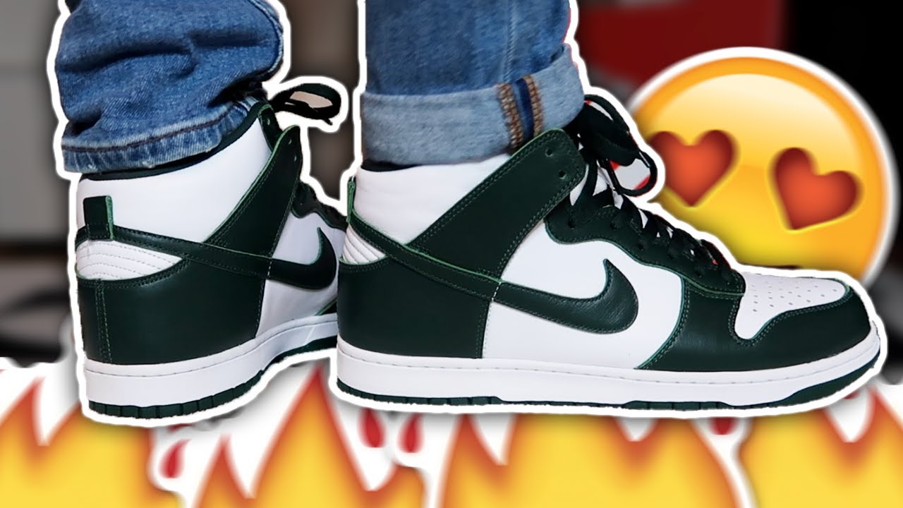 NIKE DUNK HIGH SPARTAN REVIEW & ON FEET