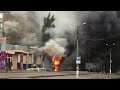 Donetsk'te patlama / Explosion in Donetsk