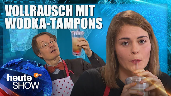 Anti-Kater-Drink...  selber machen  mit Hazel Brugger und Karl Lauterbach | heute-show