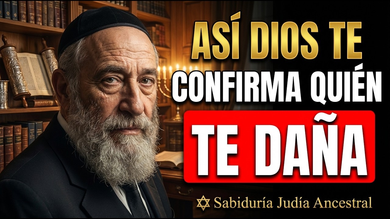 Cuando DIOS CONFIRMA Tus Sospechas — La Señal Que Muestra Quién Te DAÑA | Sabiduría Judía