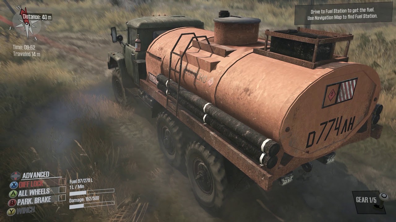 Spintires: MudRunner - Repair and refuel (PC 1440p)