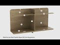 LogMith drawer-style four-door cabinet installation video