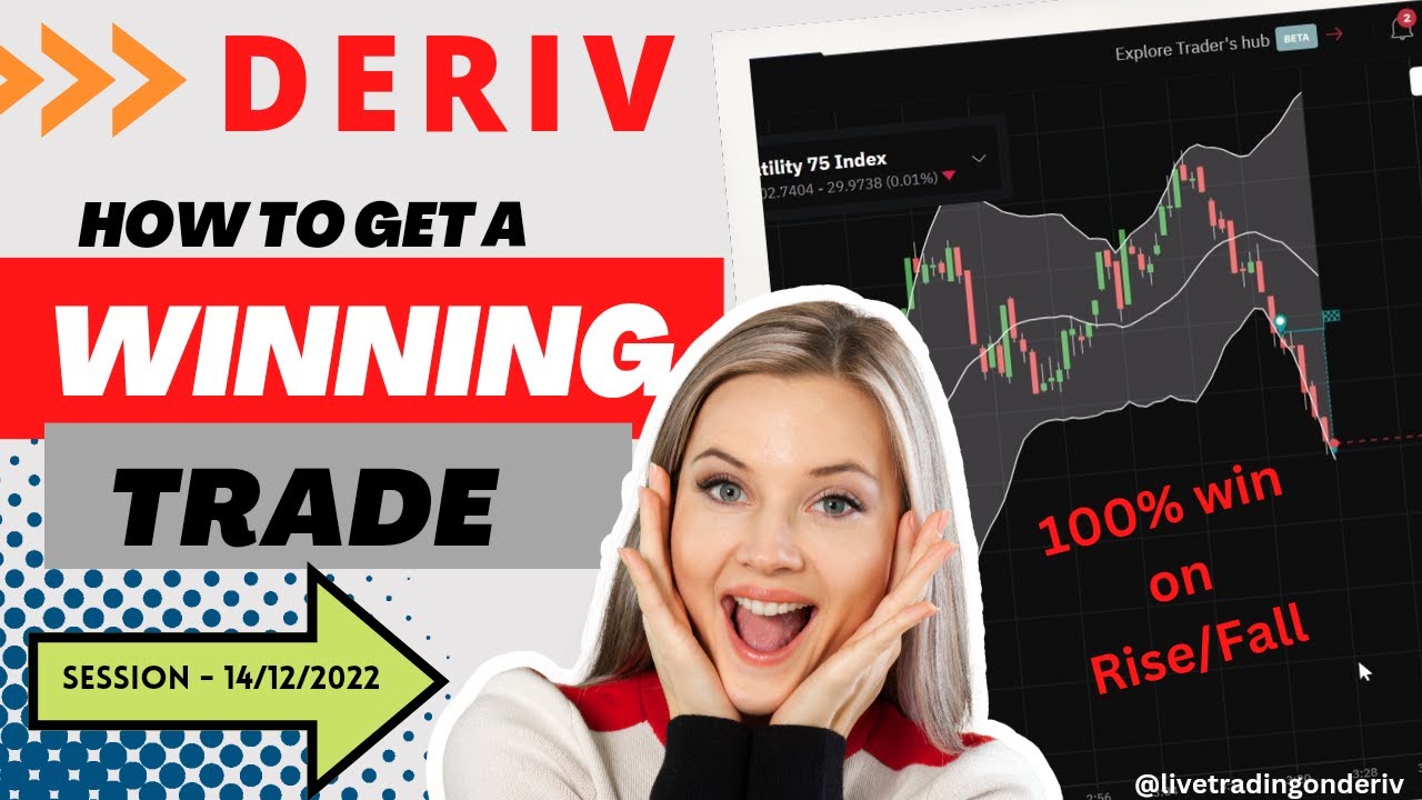 Live Trade on Deriv | Winning Strategy | 14/12/2022 | Deriv.com