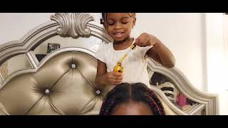 Toddler Helps My Hair Grow naturalhair 4c howtogrowlonghair