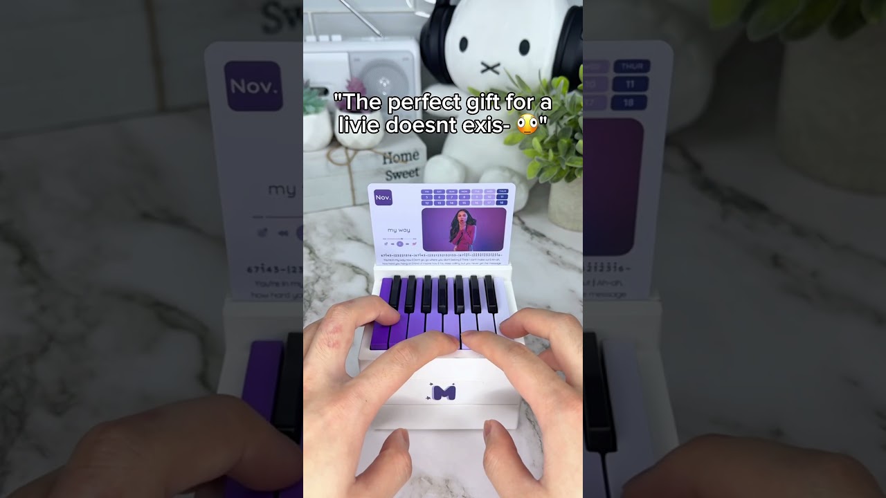 Comment "piano" if you want one! 💜 or visit myminimelody.com 🫶 #oliviarodrigo #livies #piano