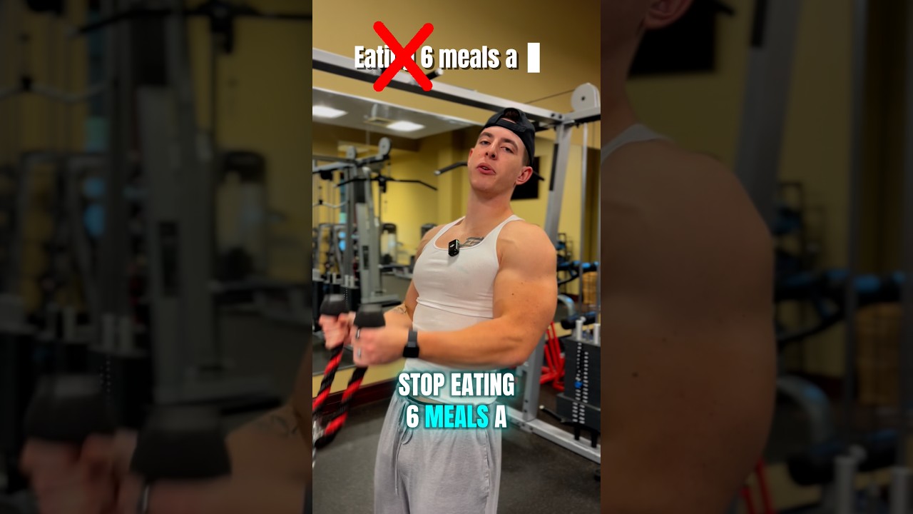 Stop eating 6 meals a day 🤦 