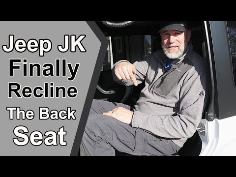 4-Door Innovative JK Products Rear Seat Recline Kit for Jeep JKU Wrangler 