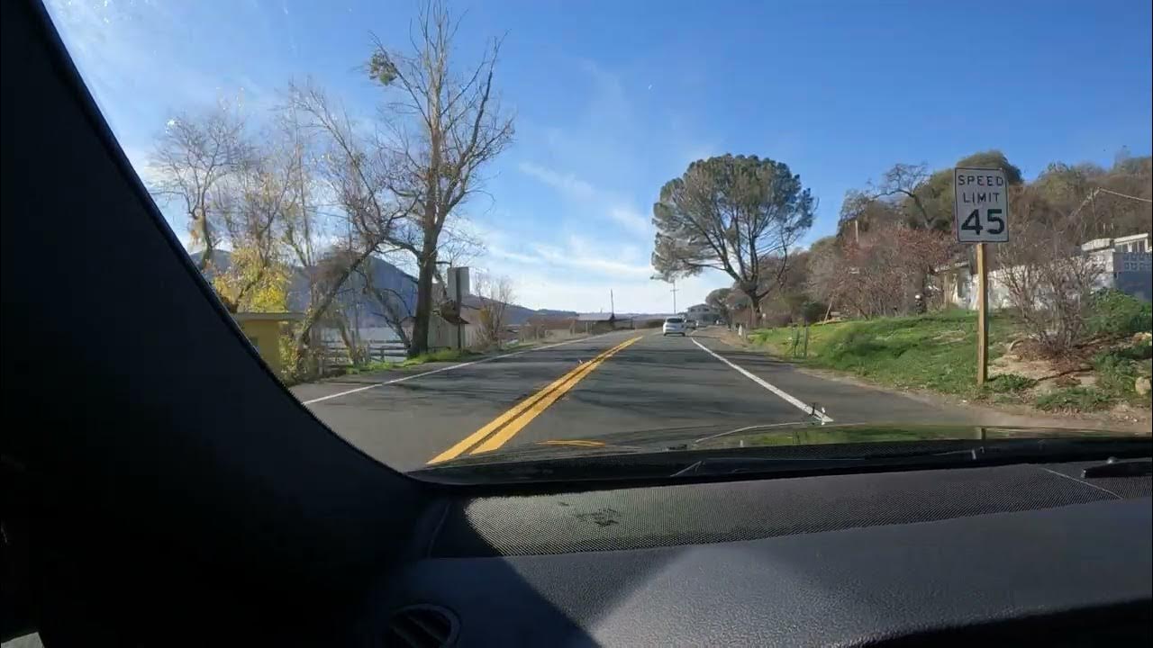 State Highway 20 from Clearlake Oaks Boat Ramp to Glenhaven California