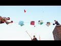 Kite Caught Vs Big Gudda And Manja Flying