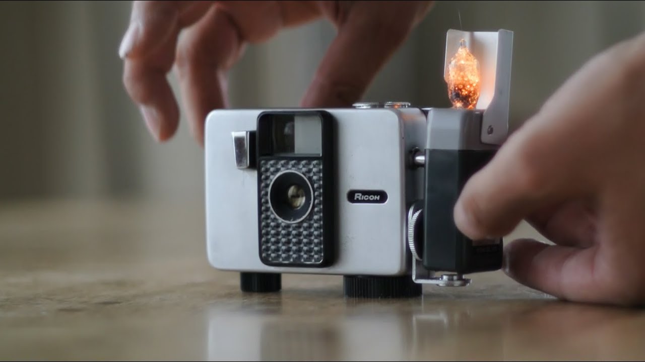 発光！フラッシュバルブ RICOH AUTO HALF & RICOH POCKET FLASH