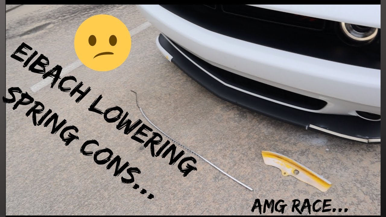 MERCEDES AMG RACE/LOWERING SPRING CONS YouTube