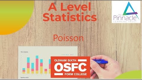 A level Statistics - Poisson Distribution   Combining Poisson distributions