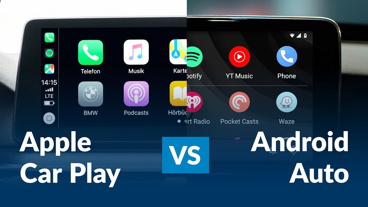 Apple CarPlay VS Android Auto mettiamoli a CONFRONTO! YouTube