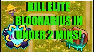 BTD6 (Ranked) Elite Bloonarius - Elite In Under 2:00! EASY Top 50 Guide w/commentary - Cornfield