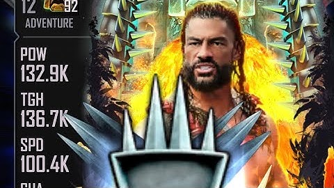 Heroic Roman Reigns Ring Domination Completed! The first Pro Adventure Event #wwesupercard #wwe WWE