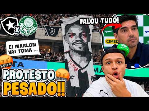 PALMEIRAS LOSES THE LEAD AND HANDS IT TO FLAMENGO! MARLON AND BARBOZA BOOED! Palmeiras vs Botafogo