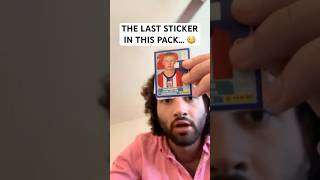 THE LAST STICKER IN THIS PACK... 😳