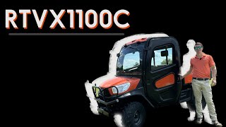 Everything You Need to Know About the Kubota RTVX1100C