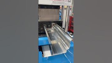 Steel Gutter Roll Forming Machine.Support Customized Roll Forming #rollformingmachine #metalforming