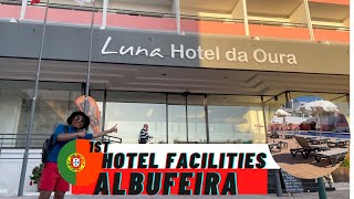 Luna Hotel da oura  - Albufeira/ indoor swimming pool Hotel✈️🏖 Inside !!