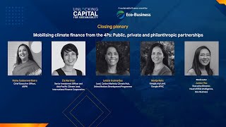 Full Unlocking Capital for Sustainability 2023 - Closing Plenary Guide
