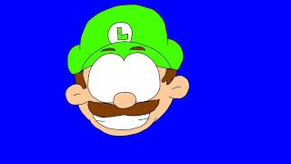 L U I G I . Vinesauce Joel Earrape Bluescreen.