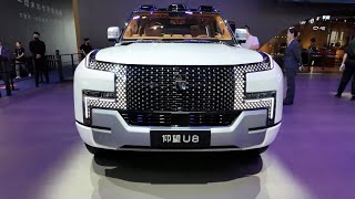 BYD Yangwang car exhibition stand all models exterior display