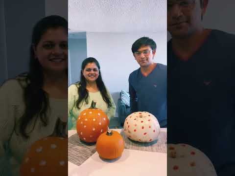 Pumpkin Painting in 10mins | DIY Home Decor | Halloween Decor | Fun