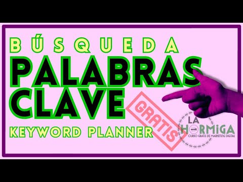 Búsqueda de Palabras Clave con Google Keyword Planner y aumenta el tráfico online