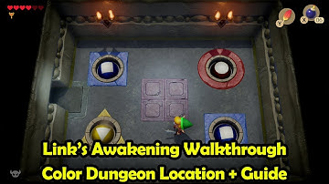 Color Dungeon Location + Walkthrough - The Legend of Zelda: Link