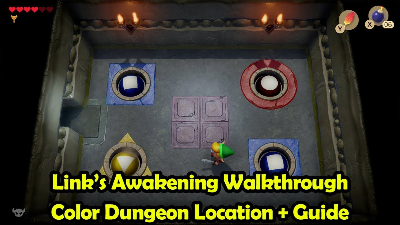 The Legend of Zelda: Link's Awakening DX walkthrough video guide