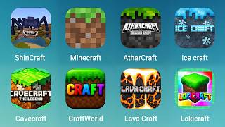 ShinCraft, Minecraft, AtharCraft, Ice Craft, Cavecraft, CraftWorld, LavaCraft, Lokicraft screenshot 4