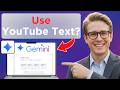 How to Use YouTube Transcript in the Google Gemini Windows App (Full Guide 2026)