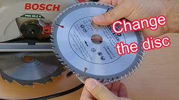 HOW TO CHANGE THE BOSCH CIRCULAR SAW BLADES how to change the blade on a Bosch circular saw