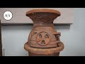 Potbelly stove restoration