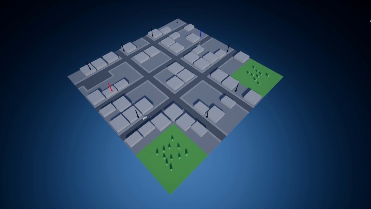 Initial Procedural Map Generator Test - UE4 - YouTube