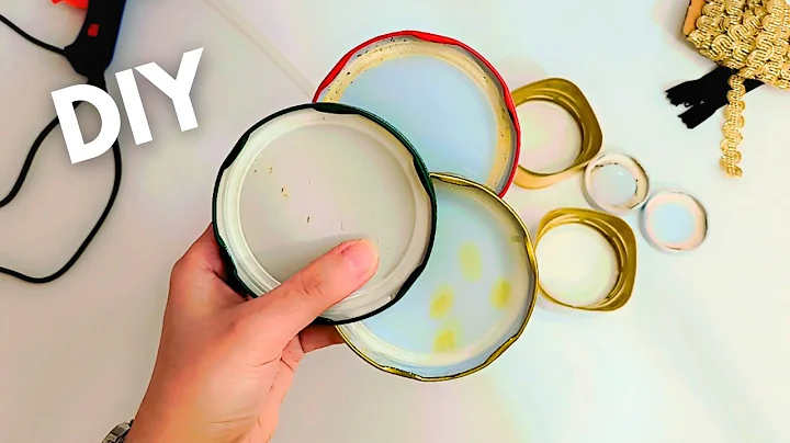 I make MANY and SELL them all! Super Genius Recycling Idea with Jar lids | DIY IDEAS 🤩