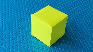 Handmade Cube Box | Easy way to make an Origami Paper Cube Box | How to make a Paper Cube |DIY Craft